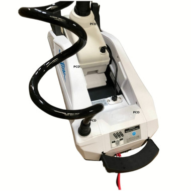 Moteur Electrique Haswing Cayman-B 80Lbs 24V Blanc Fonction GPS Version G 1.6 Arbre de 210cm