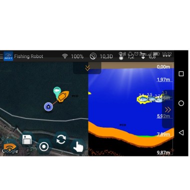 Pack Bateau d'Amorçage Anatec Monocoque S Forest Et Fishing Robot