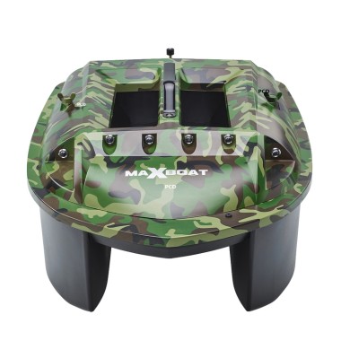 Bateau d'Amorçage Anatec Maxboat Forest Lithium 16Ah Et Sondeur ALF500