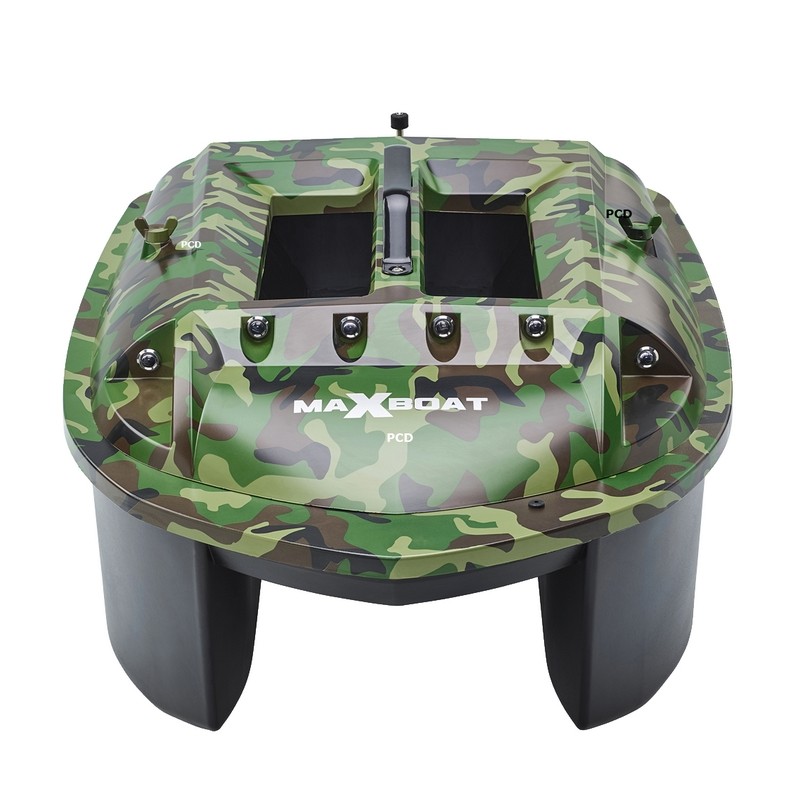 Bateau d'Amorçage Anatec Maxboat Forest Lithium 16Ah Et Sondeur ALF500