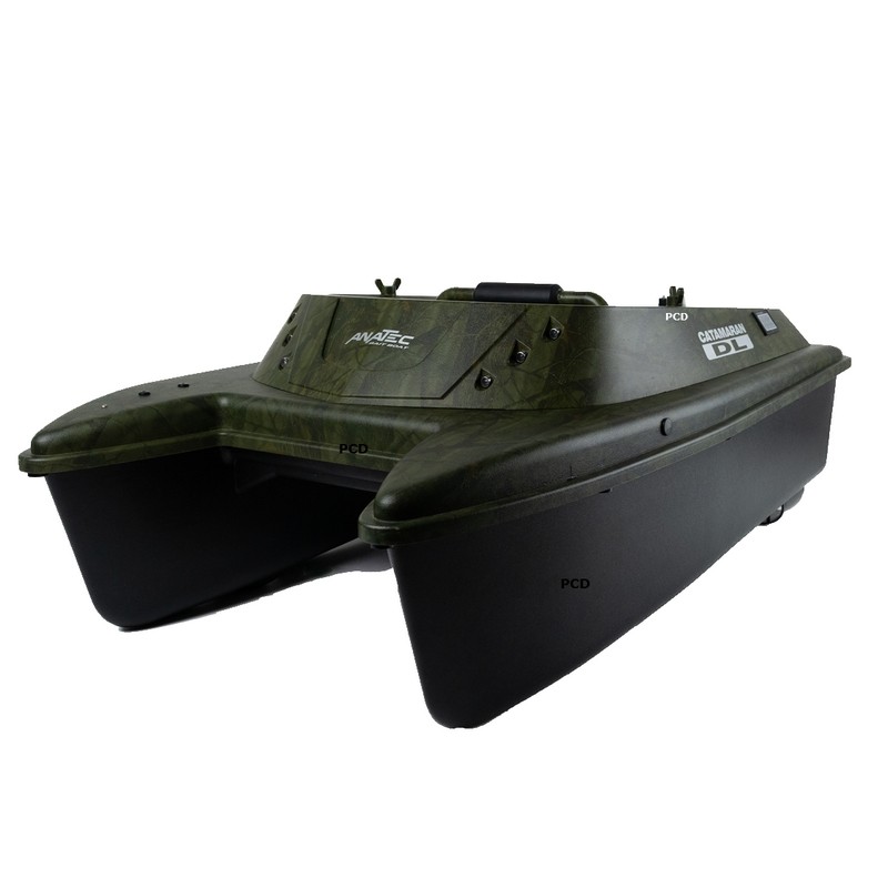 Bateau d'Amorçage Anatec Catamaran DL OAK Batterie Lithium 16Ah