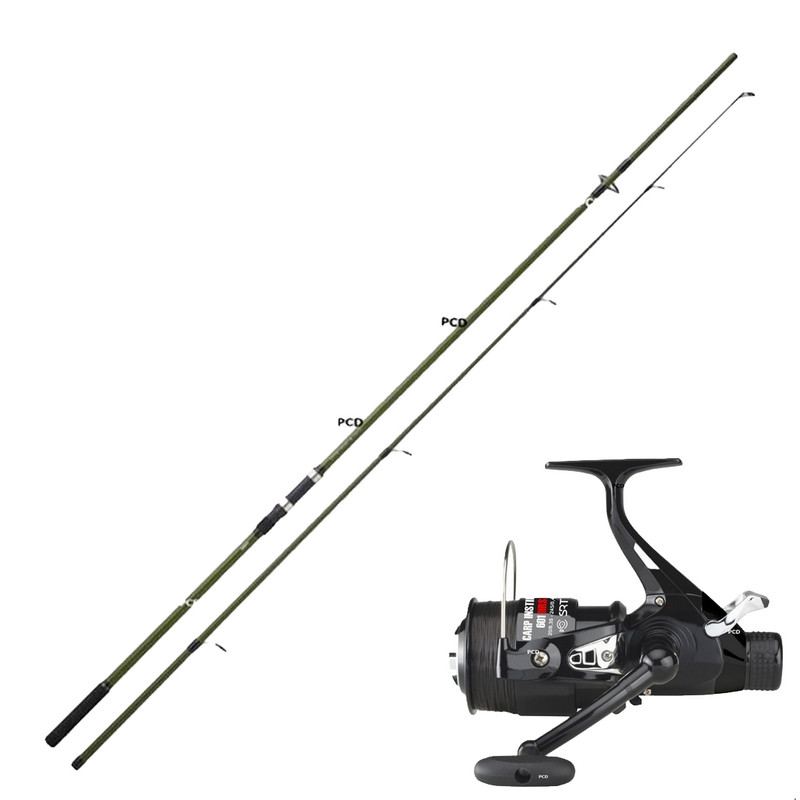 Ensemble Carpe Débrayable Srt Carp Instinct CTX 10P 3LBS Et Carp Instinct 601 HRS