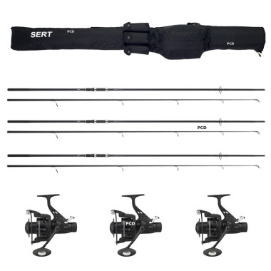 Pack Carpe Débrayable Carp Training 10P 3 Cannes
