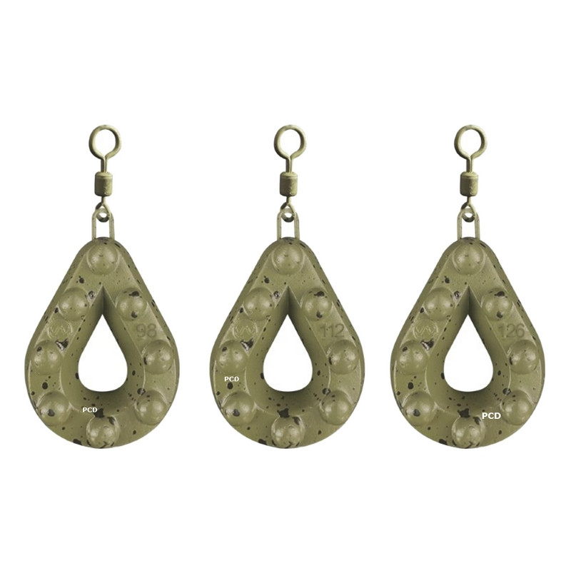 Plombs Prowess Grippa Camo Swivel Par 2