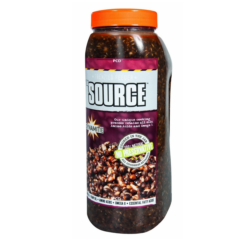 Graines Préparées Dynamite Baits The Source Frenzied Hempseed Jar 2.5L