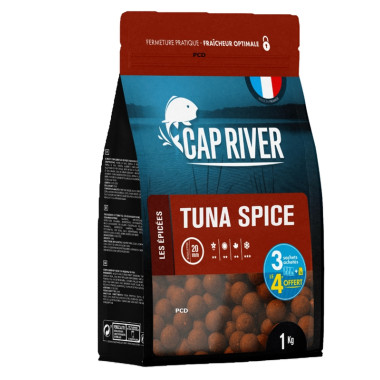 Bouillettes Cap River Tuna Spice 1kg