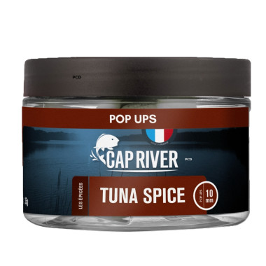 Bouillettes Flottantes Cap River Pop Ups Tuna Spice Rouges