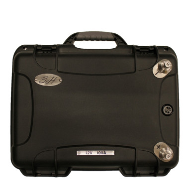 Batterie Lithium 4S 12V 50Ah Avec Sortie Régulée 12V Sh Lithium + Chargeur