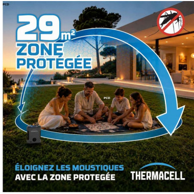 Bouclier Anti-moustiques Thermacell EX90 Avec Batterie Rechargeable