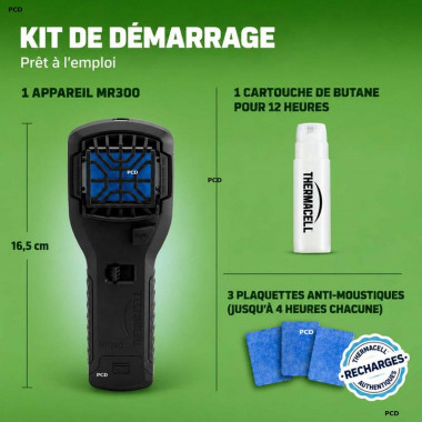 Bouclier Anti-moustiques Portable Thermacell MR300LX