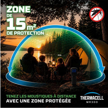 Bouclier Anti-moustiques Portable Thermacell MR300LX