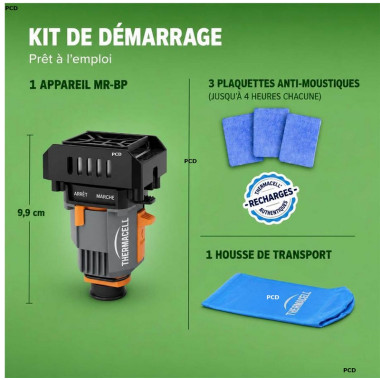 Bouclier Anti-moustiques A Combustible Thermacell MRP‑BX Backpacker