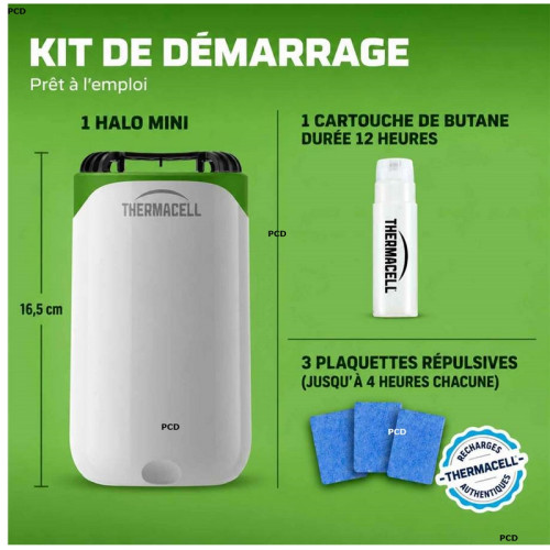 Bouclier Anti-moustiques Portable Thermacell Halo Mini