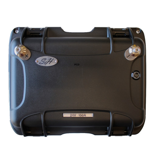 Batterie Valise Lithium 7S 24V 150Ah Sh Lithium Et Chargeur