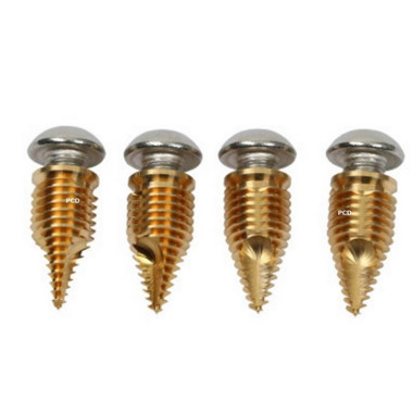 Inserts Laiton Auto Perçants M6 Pike'n Bass Par 4