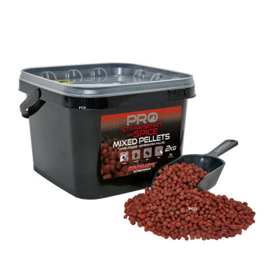 Pellets Starbaits Probiotic Pro Strawberry Spice Pellets 2KG