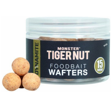 Bouillettes Equilibrées Dynamite Baits Foodbait Wafters 15MM Monster Tiger Nut