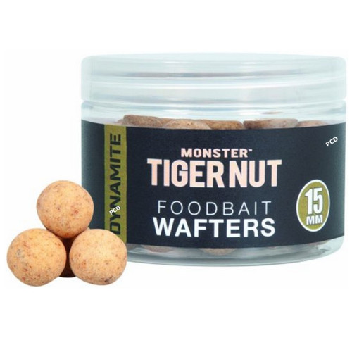 Bouillettes Equilibrées Dynamite Baits Foodbait Wafters 15MM Monster Tiger Nut
