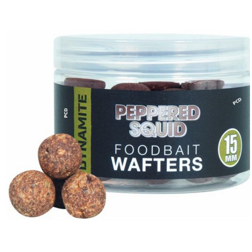 Bouillettes Equilibrées Dynamite Baits Wafters Peppered Squid 15MM
