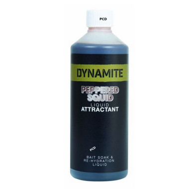 Attractant Dynamite Baits Peppered Squid Liquid Attractant 500ML