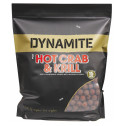 Bouillettes Dynamite Baits Hot Crab & Krill Boilies 1KG
