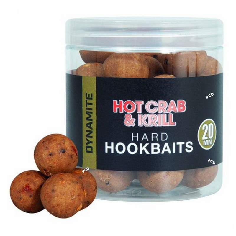 Hard Hookbaits Dynamite Baits Hot Crab & Krill 20MM