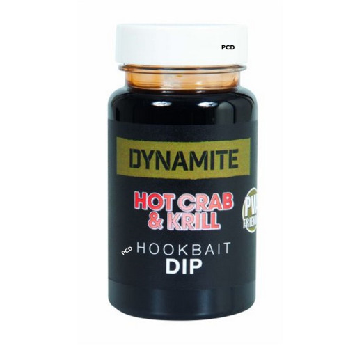 Trempage Dynamite Baits Hot Crab & Krill Concentrate Dip 100ML