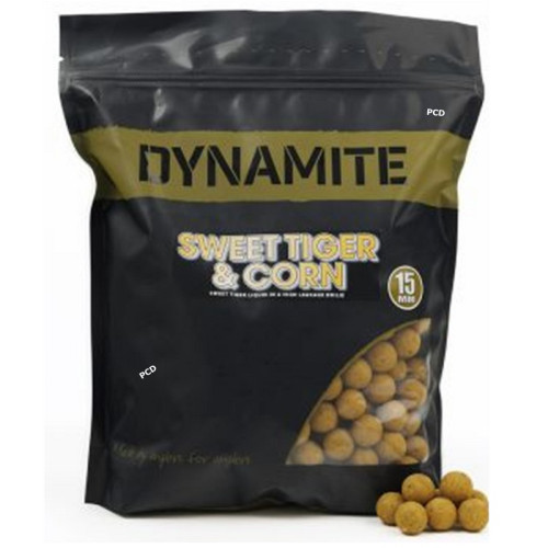 Bouillettes Dynamite Baits Big Fish Sweet Tiger & Corn Boilies 1Kg800