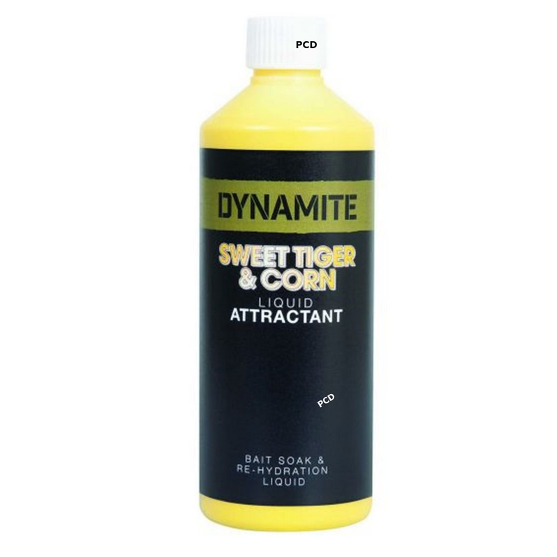Attractant Dynamite Baits Big Fish Sweet Tiger & Corn Liquid Attractant 500ML