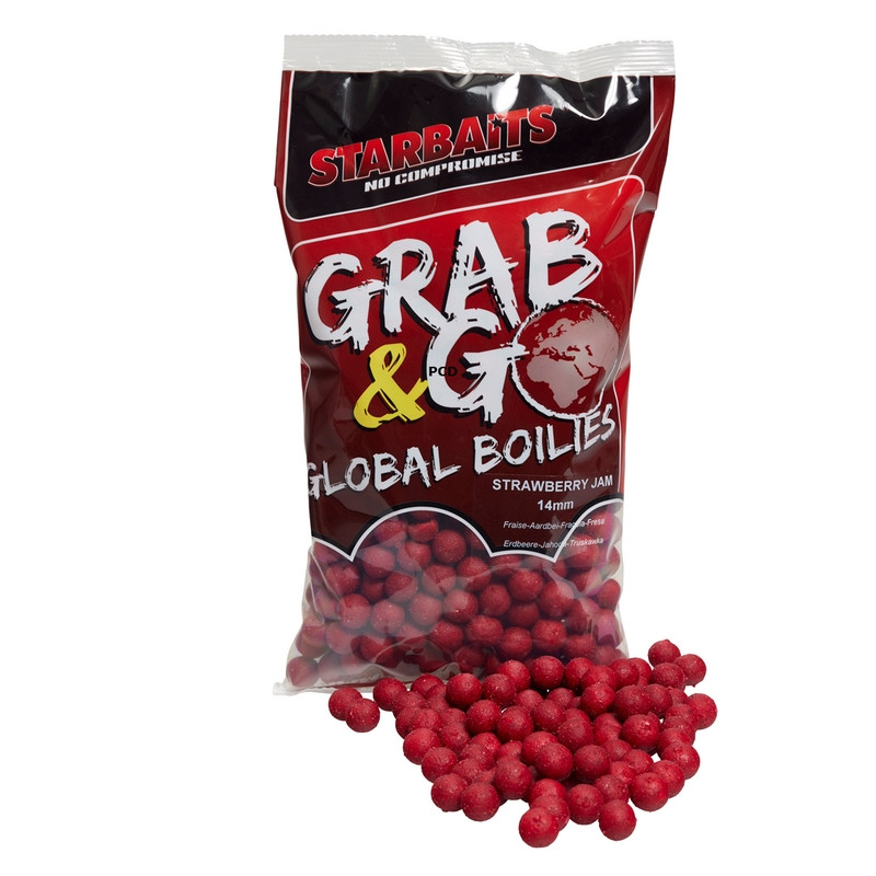 Bouillettes Starbaits Grab & Go Global Strawberry Jam 800G