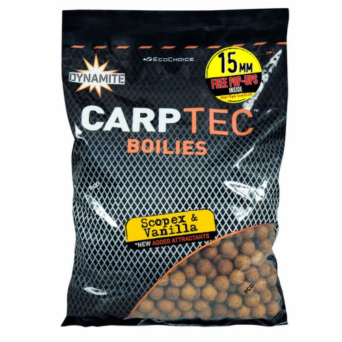 Bouillettes Dynamite Baits Carptec Scopex & Vanilla 1KG800