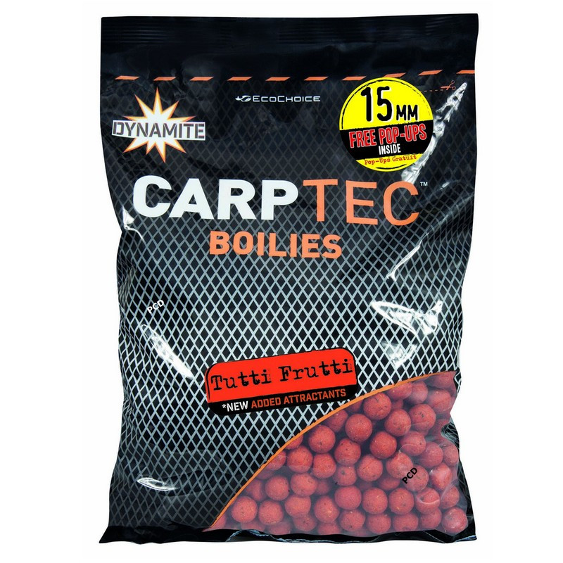 Bouillettes Dynamite Baits Carptec Tutti Frutti 1KG800