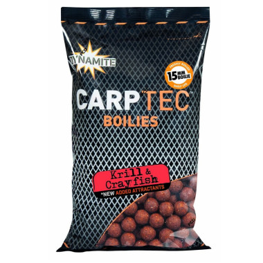 Bouillettes Dynamite Baits Carptec Krill & Crayfish 900g