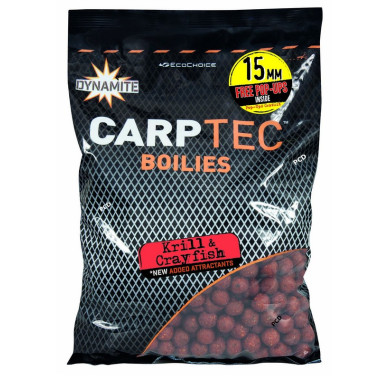 Bouillettes Dynamite Baits Carptec Krill & Crayfish 1KG800