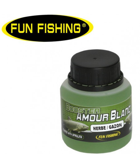Booster Fun Fishing 100ML Herbe/Gazon Amour Blanc