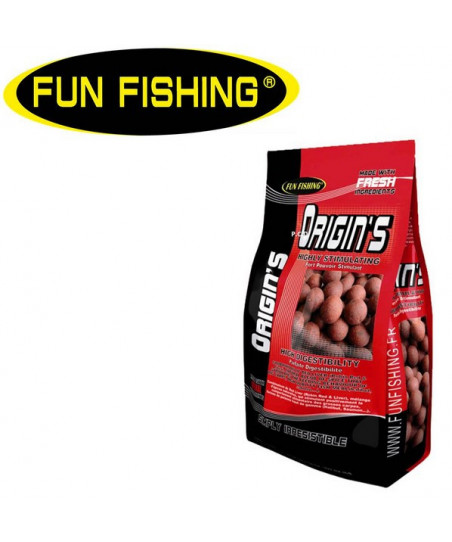 Bouillettes Fun Fishing Origin's 2KG500 20MM