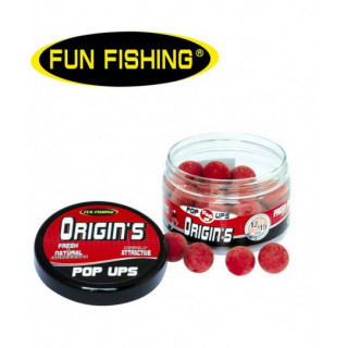 Bouillettes Flottantes Fun Fishing Pop Ups Origin's 60G