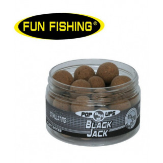 Bouillettes Flottantes Fun Fishing Pop Ups Black Jack 60G