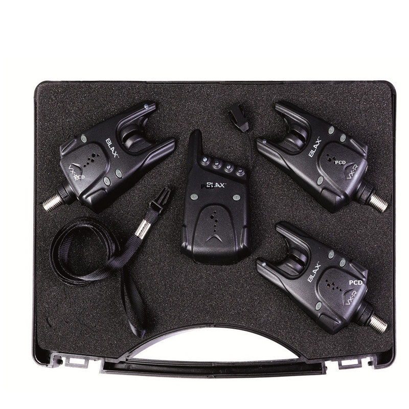 Coffret 3 Détecteurs Blax VX-R 3 Couleurs + Centrale Carp Spirit