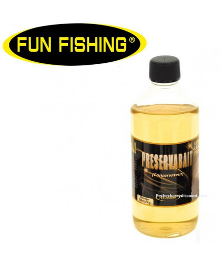 Conservateur Liquide Fun Fishing Préservabait 500ML