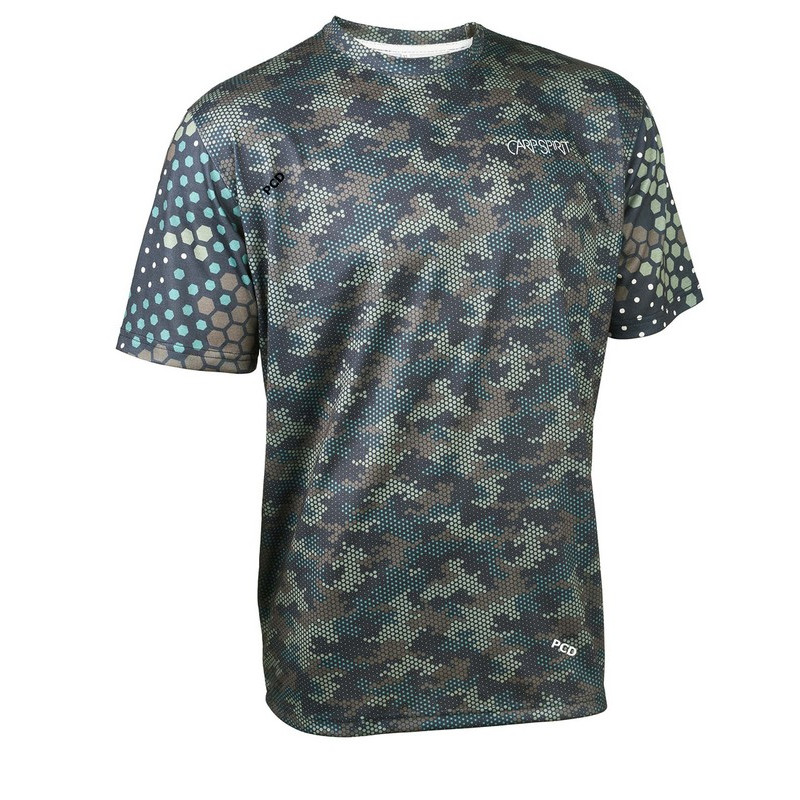 Tee Shirt Manches Courtes Homme Carp Spirit Camo T-Shirt