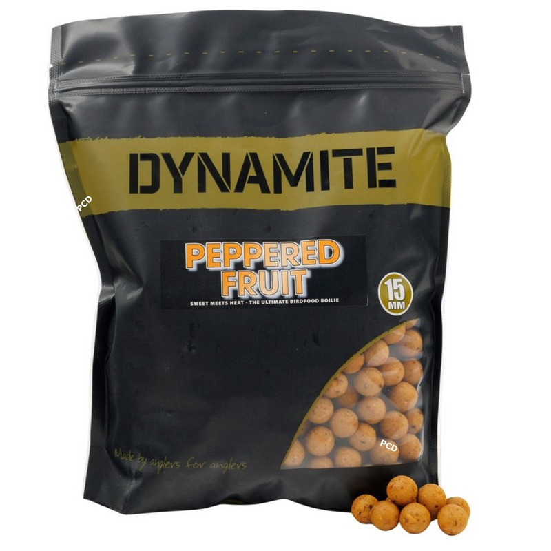 Bouillettes Dynamite Baits Peppered Fruit Boilies