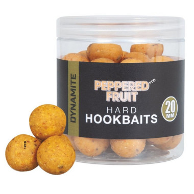 Hook Baits Dynamite Baits Peppered Fruit Hard Hookbaits 20mm