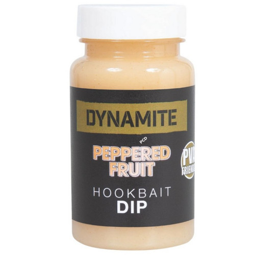 Attractant Liquide Dynamite Baits Peppered Fruit Hookbait Dip 100Ml