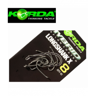 Hameçons Korda Long Shank X Par 10