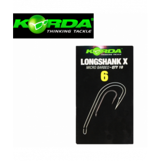 Hameçons Korda Long Shank X Par 10