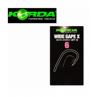 Hameçons Korda Wide Gape X Par 10
