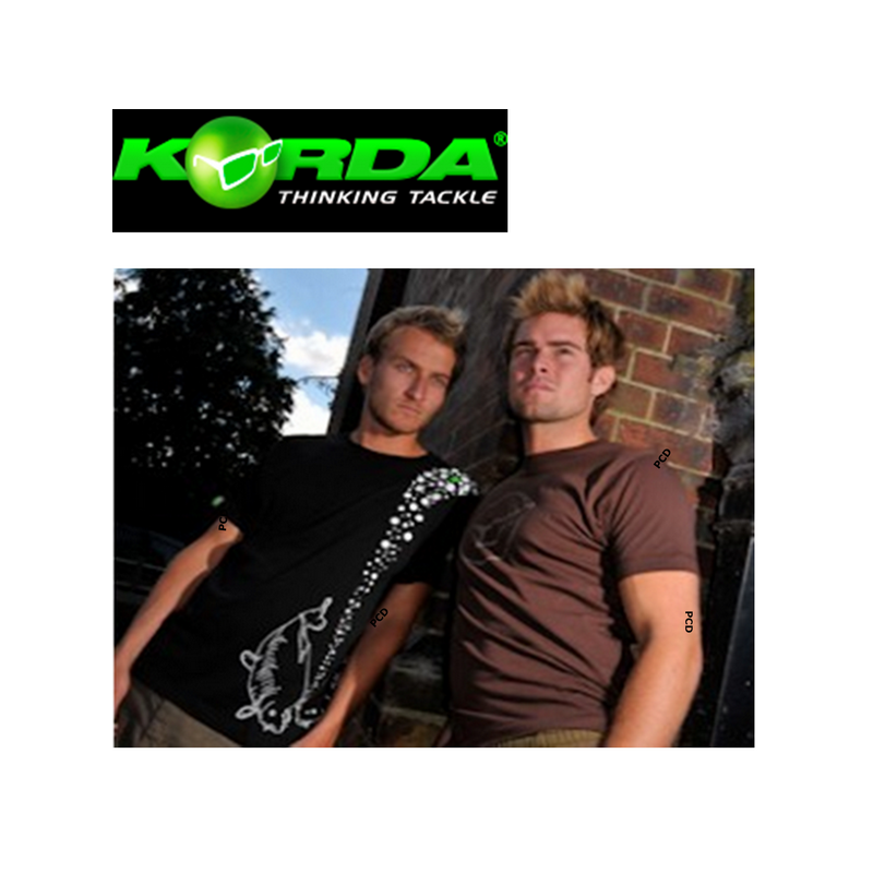 T-Shirt Korda Carp & Bubbles Vert