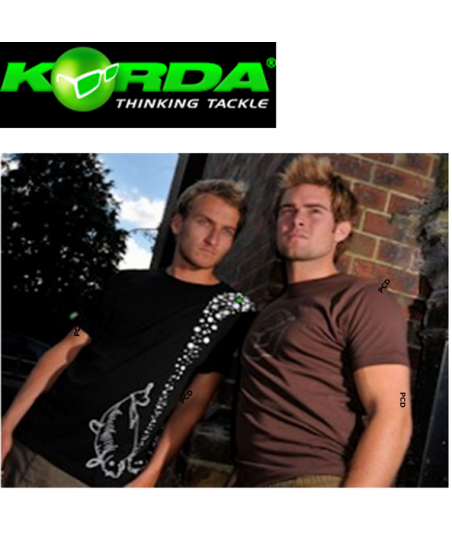 T-Shirt Korda Carp & Bubbles Vert