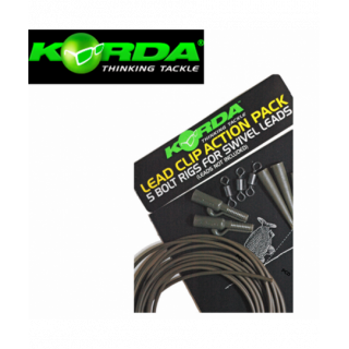 Kit Lead Clip Action Korda Par 5
